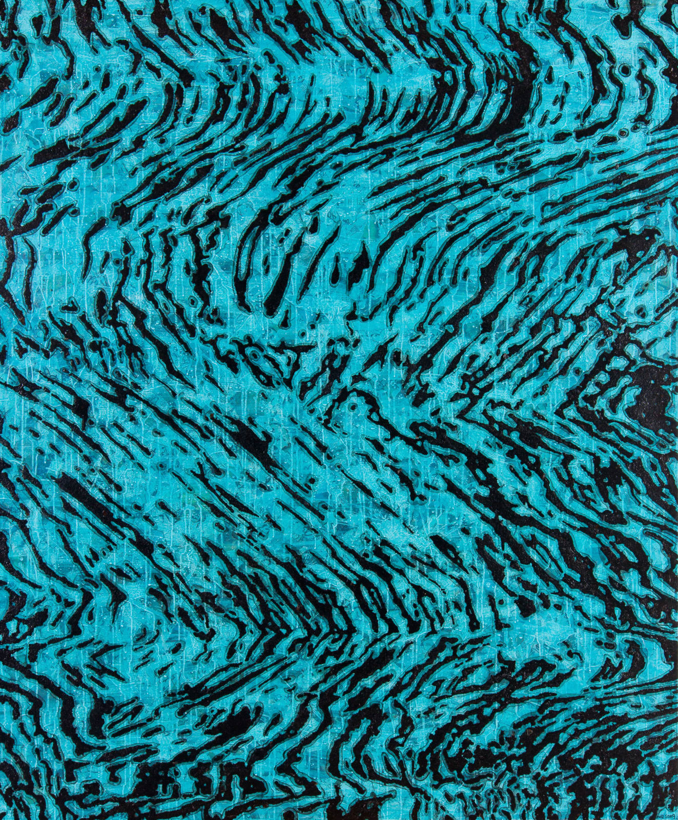 Xue Song 薛松, The Dao from Nature Series - River in Spring《法自然系列—春水 》, 2023