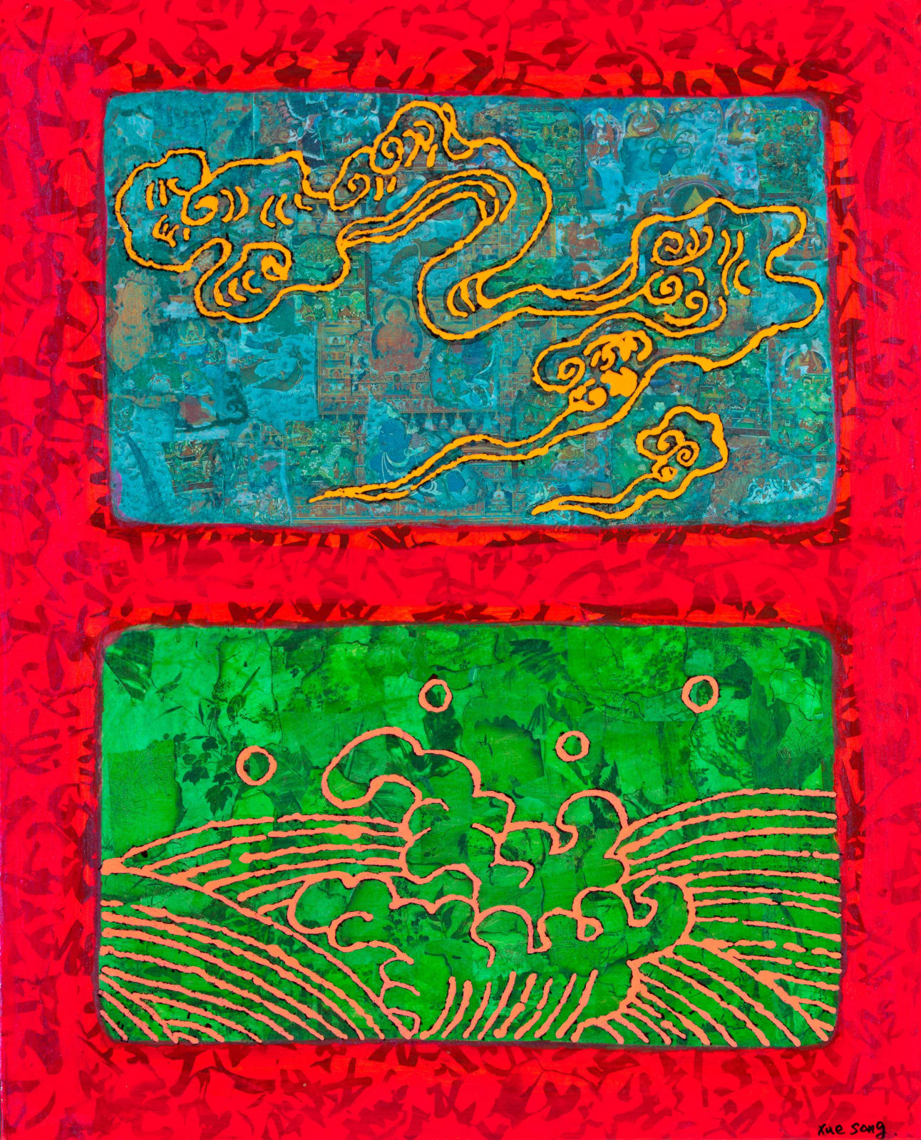 Xue Song 薛松, Dialogue with Rothko No.2《对话罗斯科No.2》, 2014