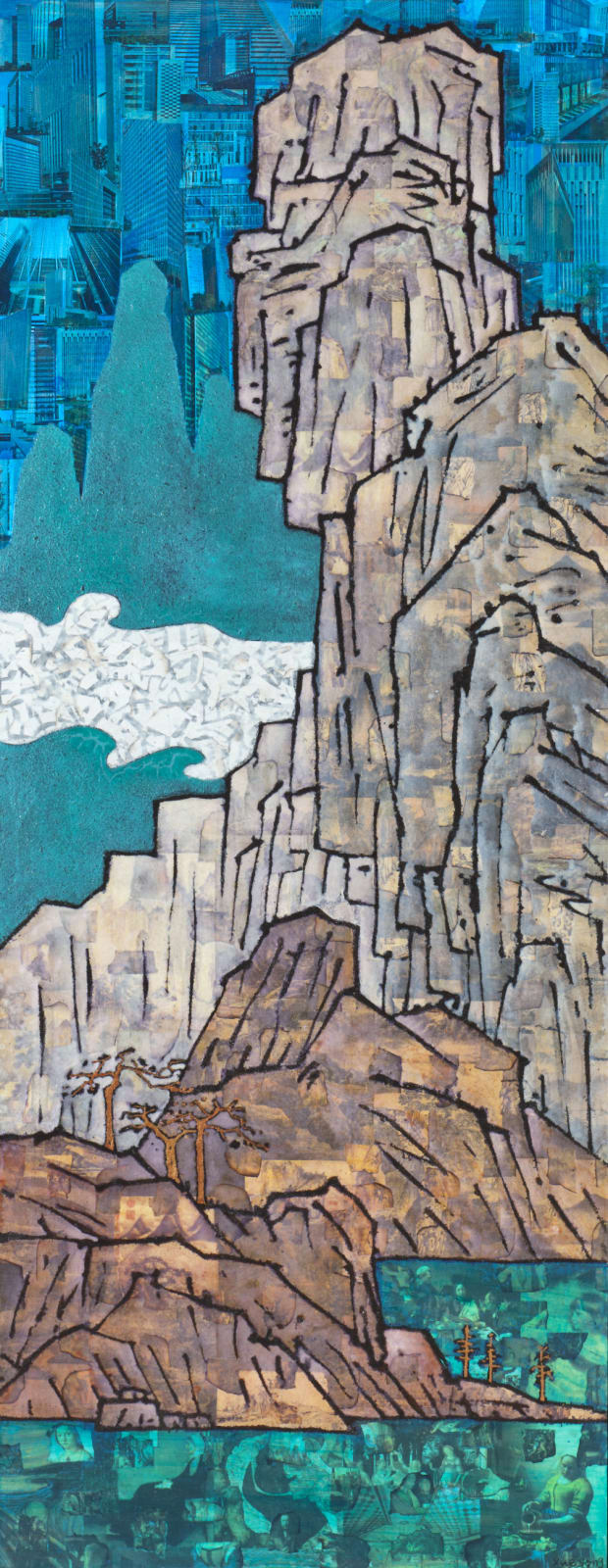 Xue Song 薛松, Cloud Mountain Empty Valley《云山空谷》, 2016