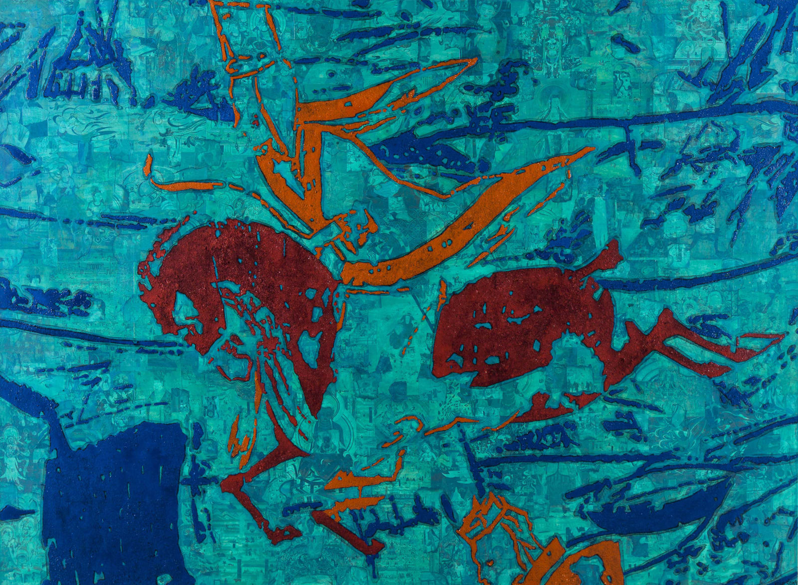 Xue Song 薛松, Tribute to Dunhuang《致敬敦煌》, 2021