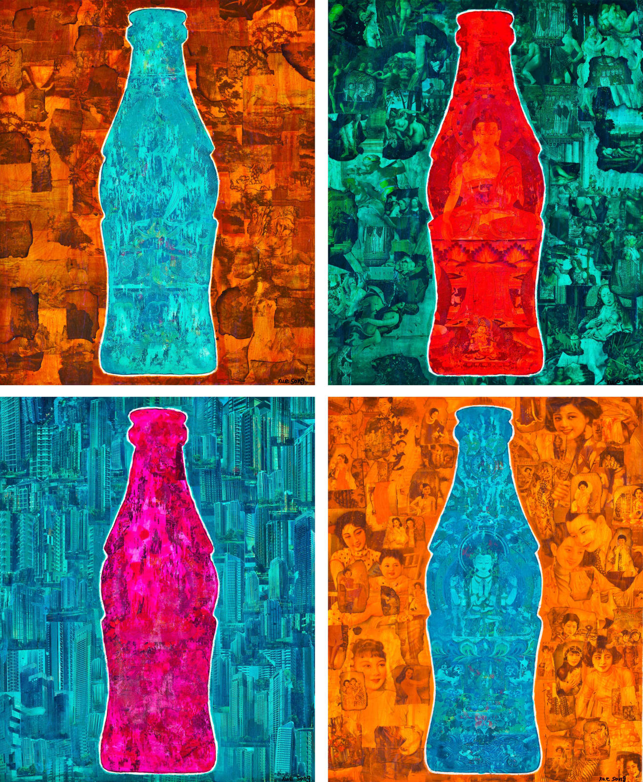 Xue Song 薛松, Thangka-Cola《唐卡-可乐》, 2011