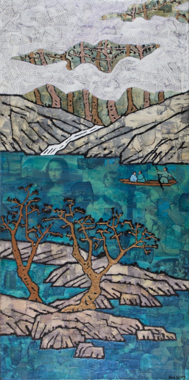 Xue Song 薛松, Cloud Travel Picture《云游图》, 2016