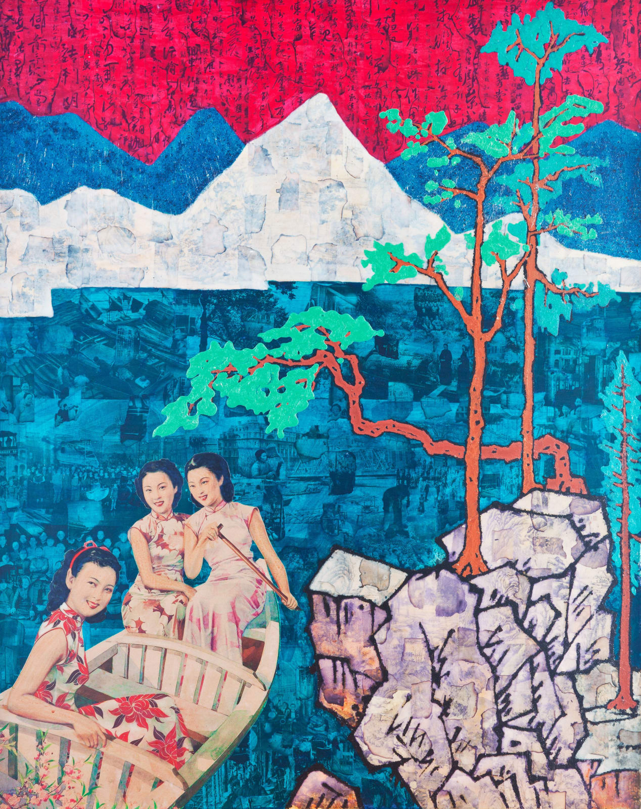 Xue Song 薛松, Spring Outing Picture《春游图》, 2014