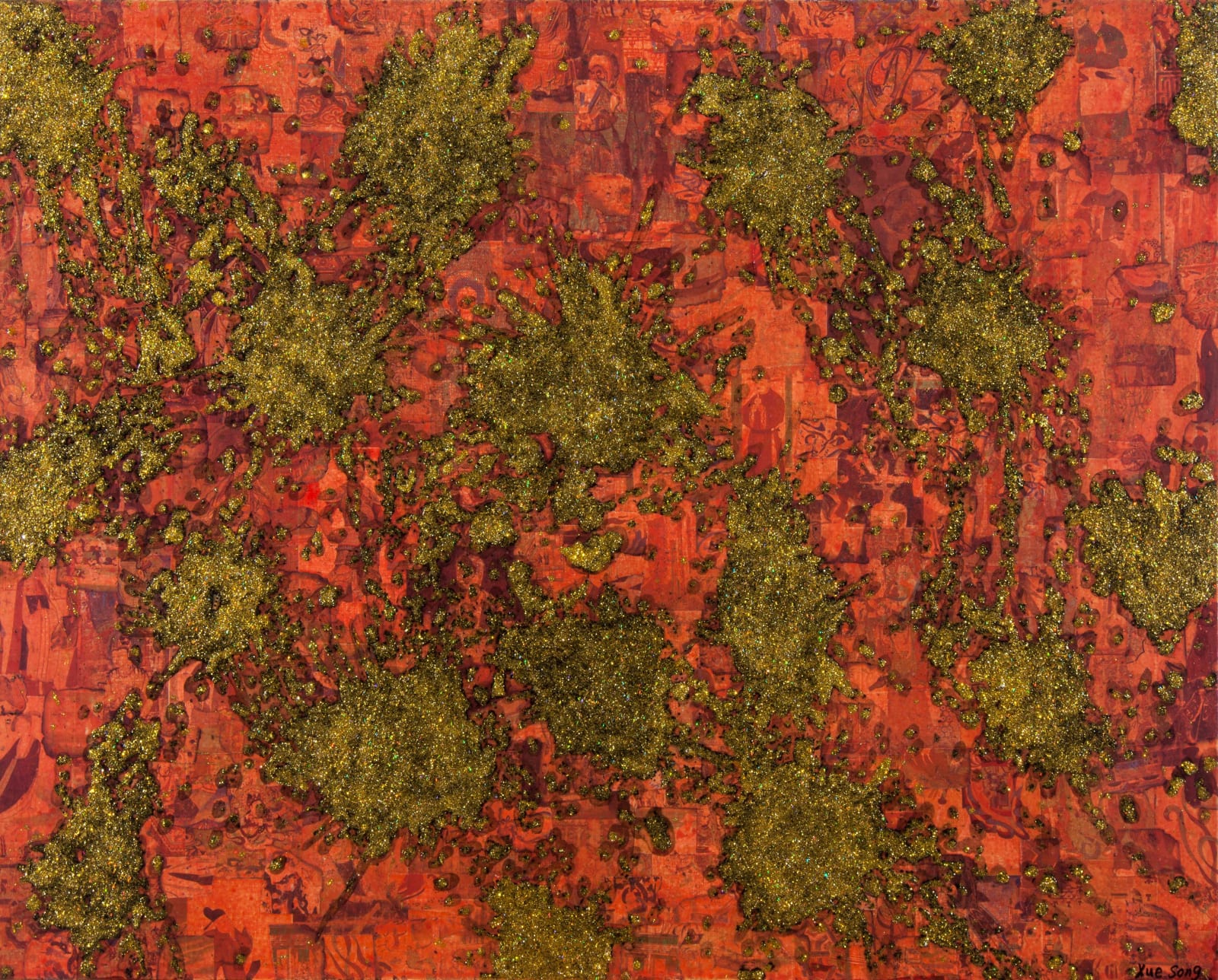 Xue Song 薛松, The Dao from Nature Series - Celestial Blossom《法自然系列—天女散花》, 2025