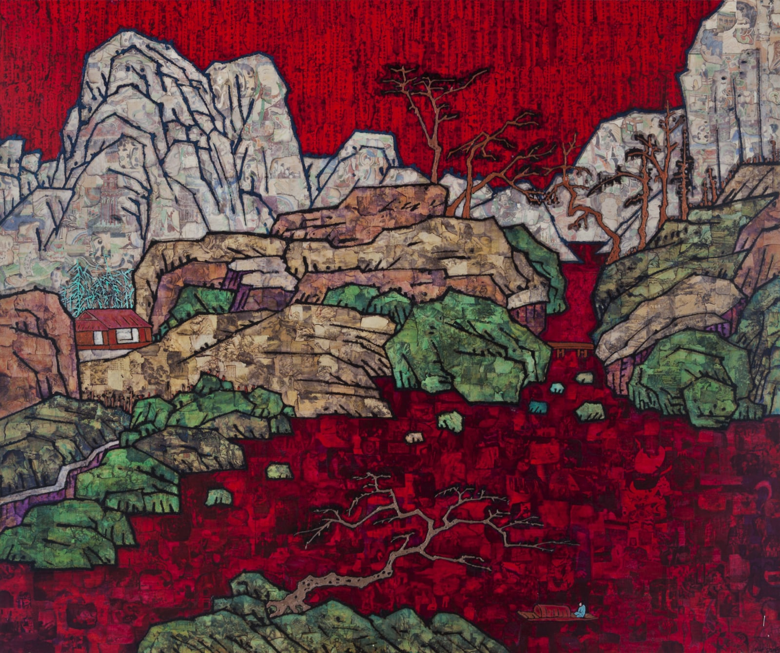 Xue Song 薛松, The Intertwining of Sea and Sky《水天一色》, 2016