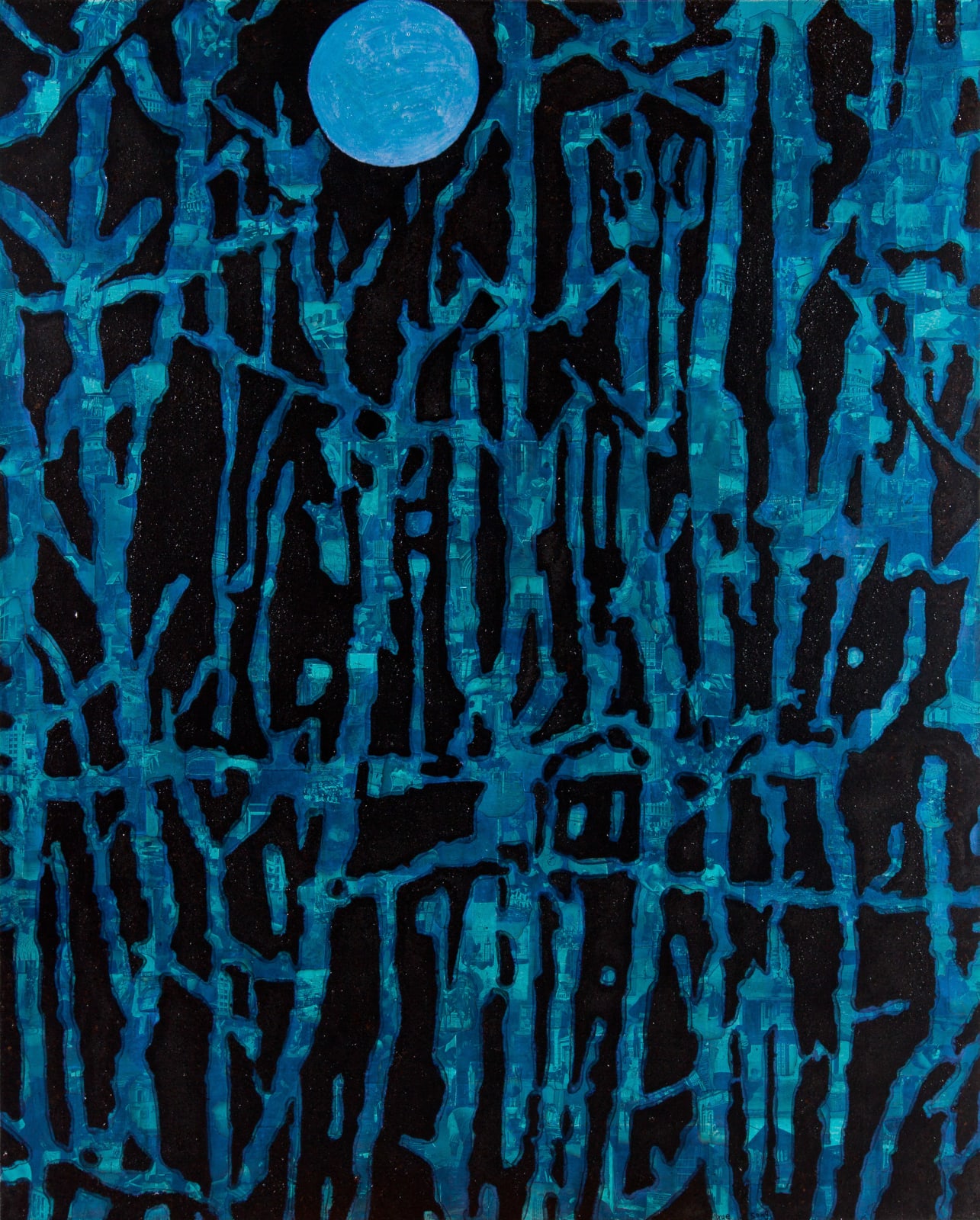 Xue Song 薛松, The Dao from Nature Series - Lunar Radiance《法自然系列—月色》, 2023