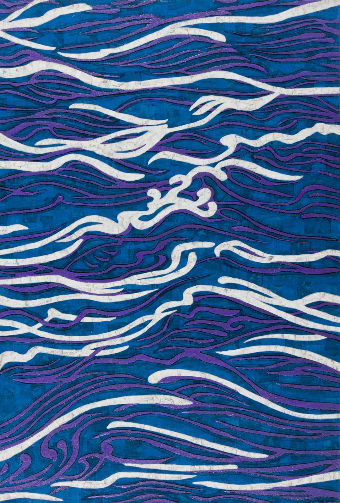 Xue Song 薛松, The Dao from Nature Series - Flowing Clouds and Drifting Water No.2《法自然系列 - 行云流水No.2 》, 2021