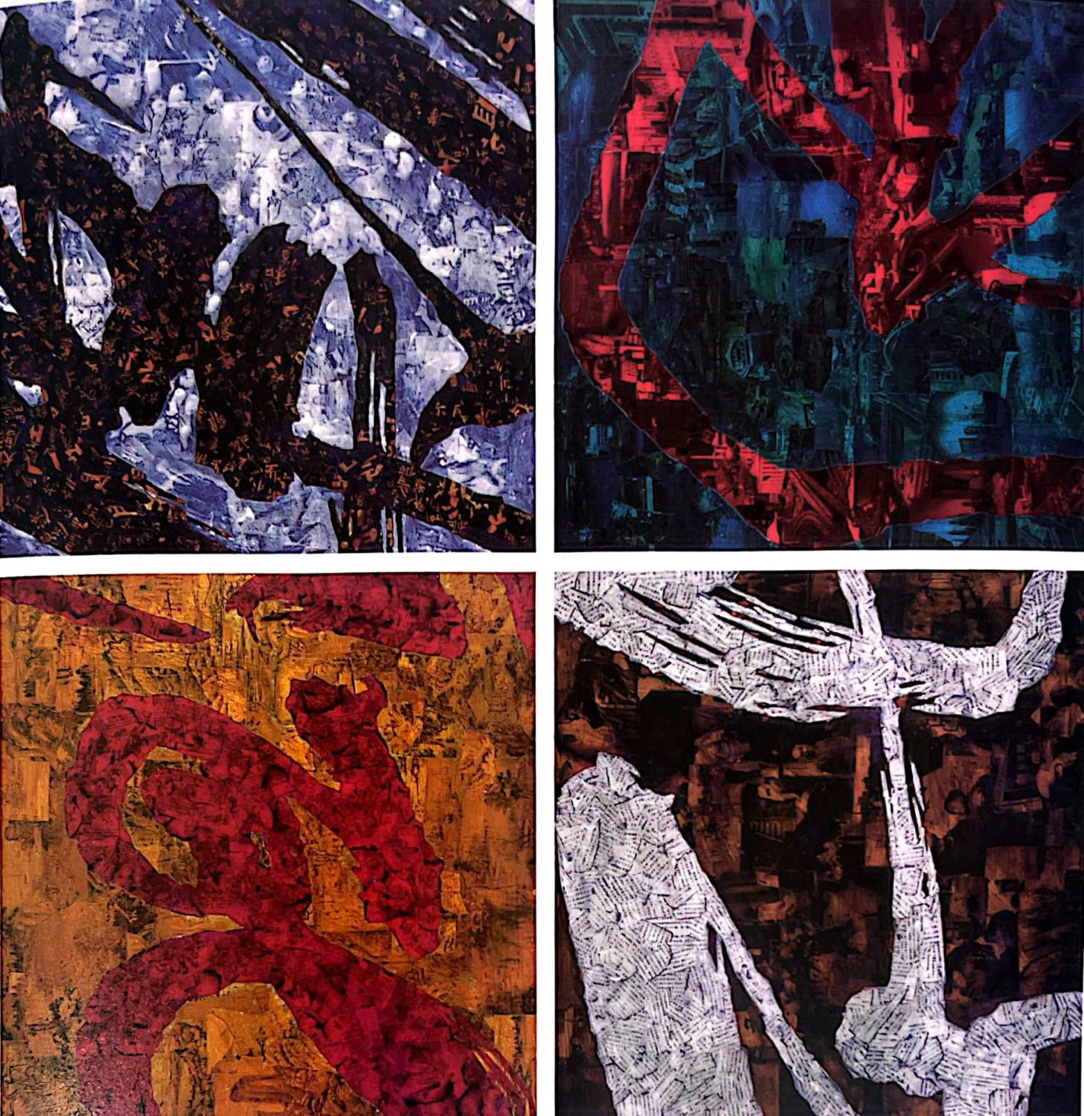 Xue Song 薛松, Consciousness Calligraphy《意象书法》, 2005