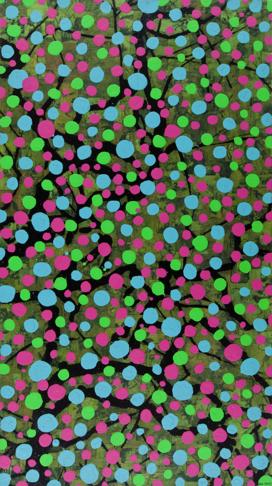 Xue Song 薛松, Spring Comes to the Withered Tree No.1《枯木逢春No.1 》, 2022