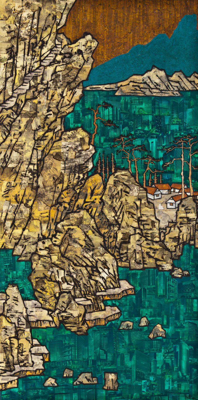 Xue Song 薛松, Landscape《山水人家》, 2012