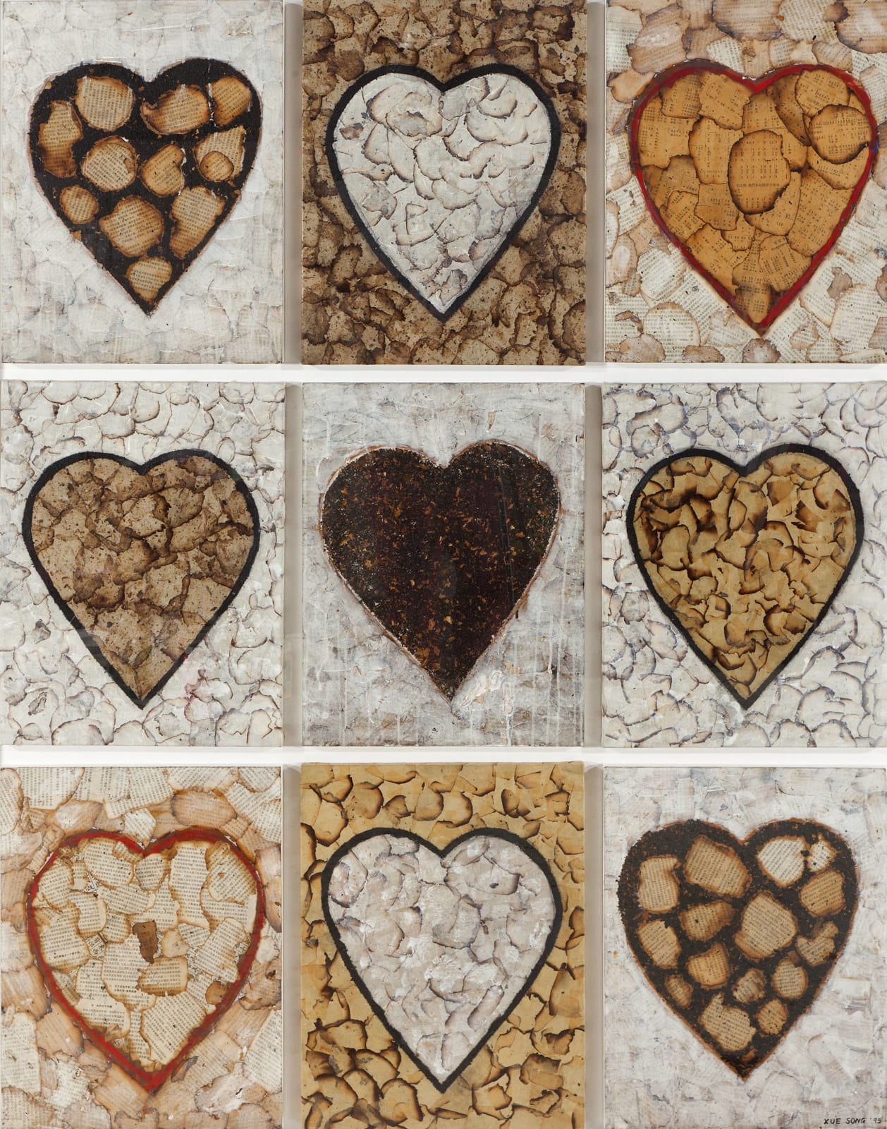 Xue Song 薛松, Burning Heart《燃烧的心》, 1995