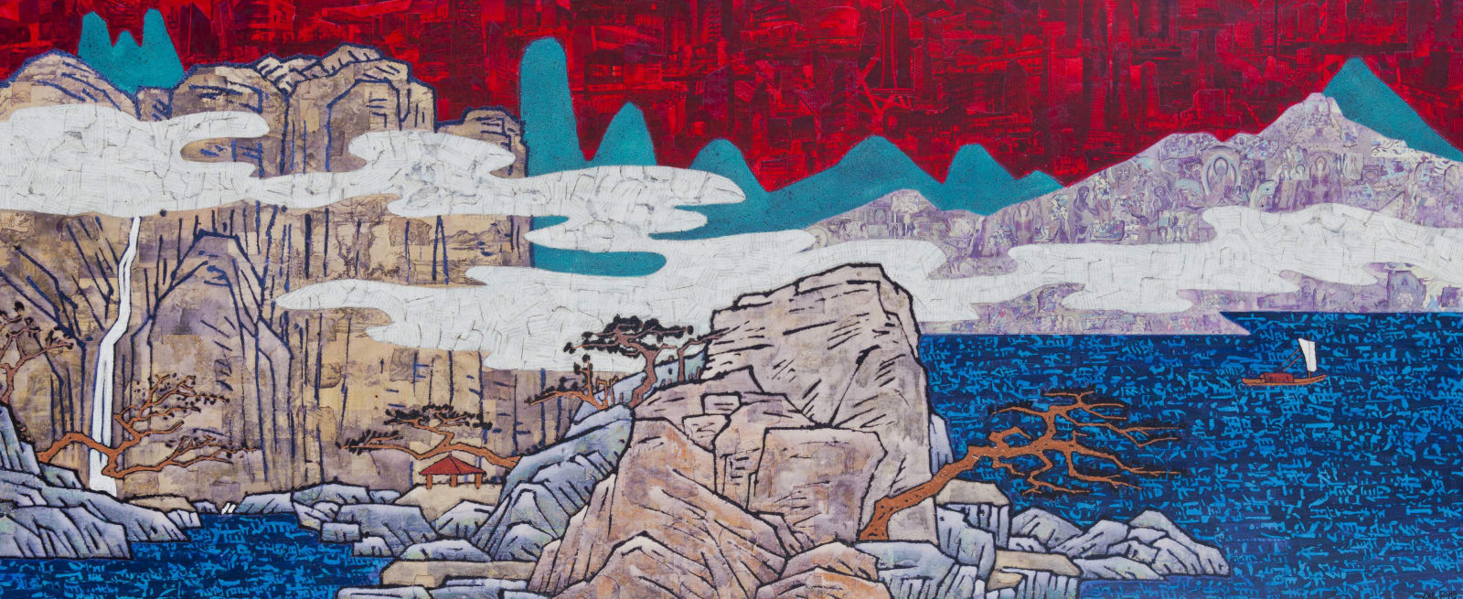 Xue Song 薛松, In Smooth Water《风平浪静》, 2021