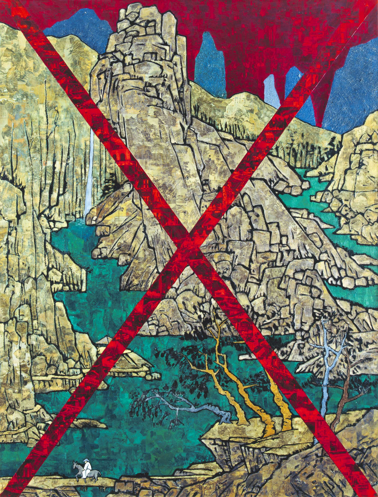 Xue Song 薛松, Water from High Mountain《高山流水》, 2005