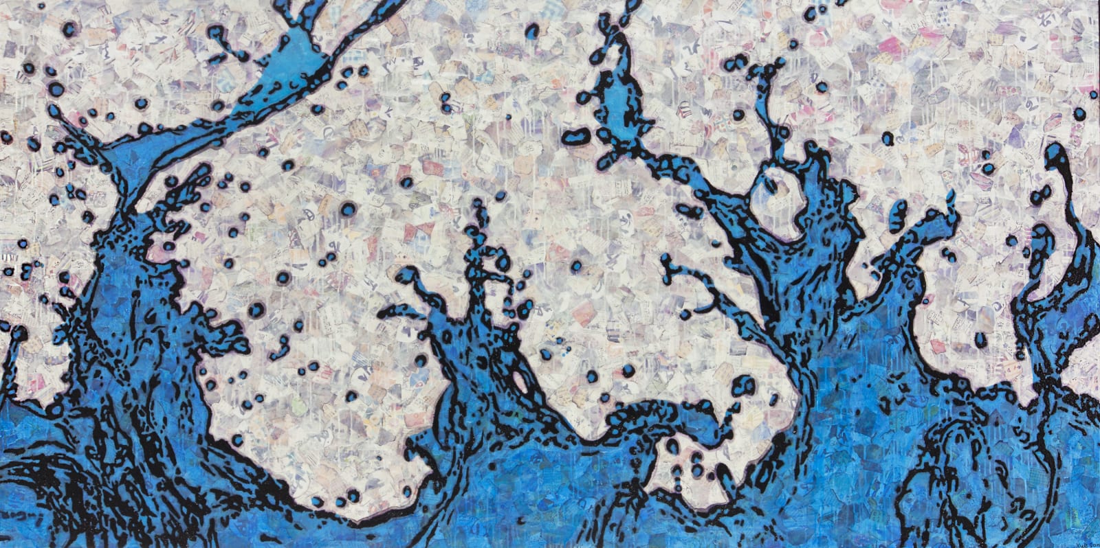 Xue Song 薛松, The Dao from Nature Series - Torrent《法自然系列—激浪》, 2023