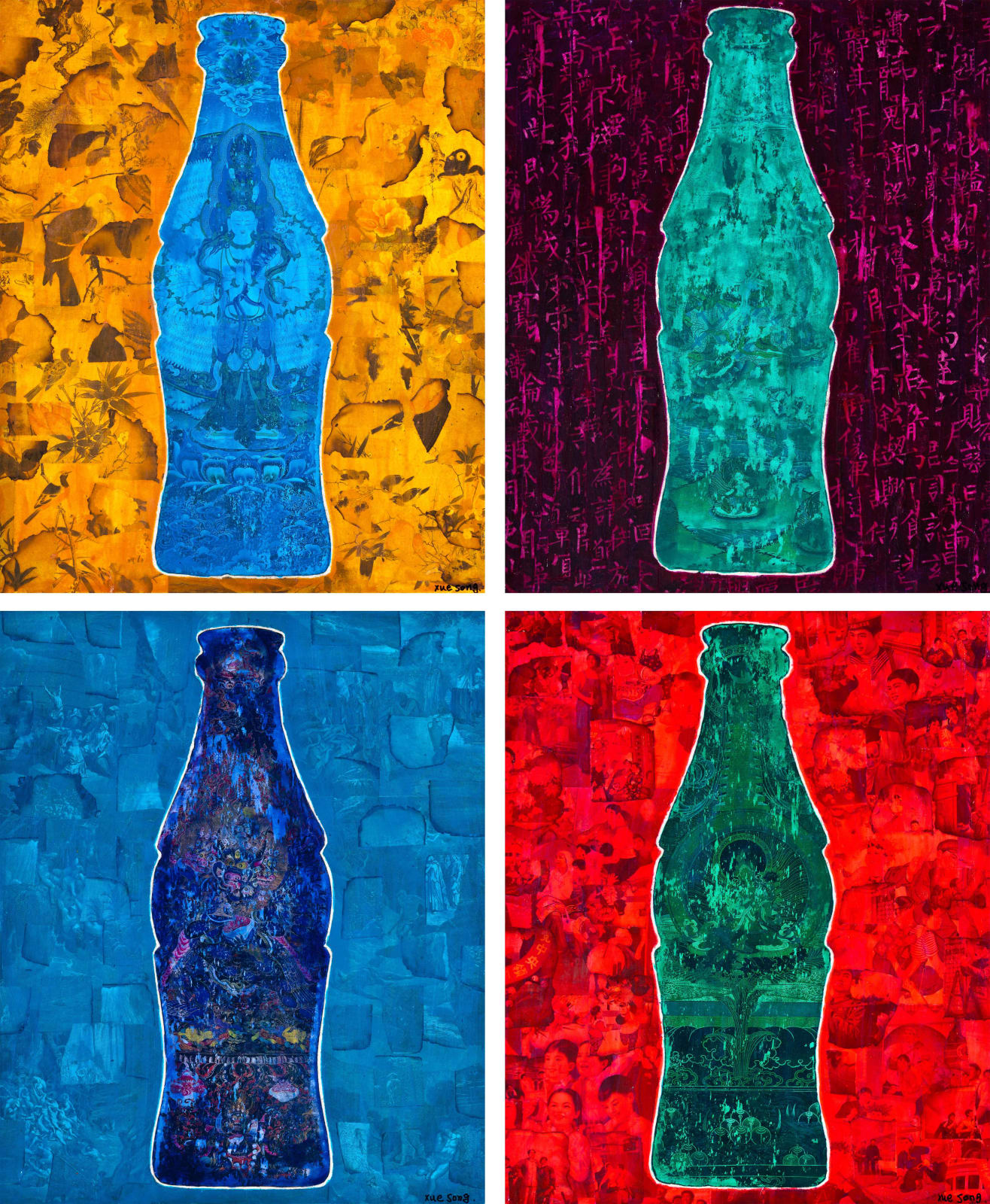 Xue Song 薛松, Thangka-Cola No.2《唐卡-可乐No.2》, 2011