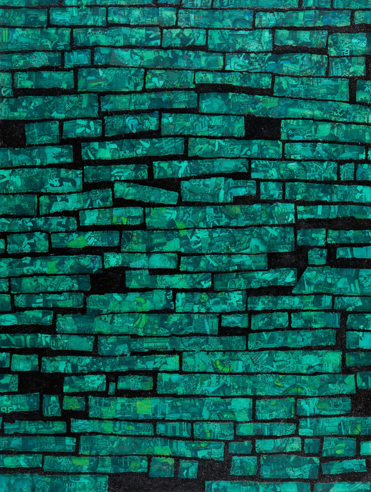 Xue Song 薛松, The Dao from Nature Series - Old Bricks《法自然系列—老砖》, 2021