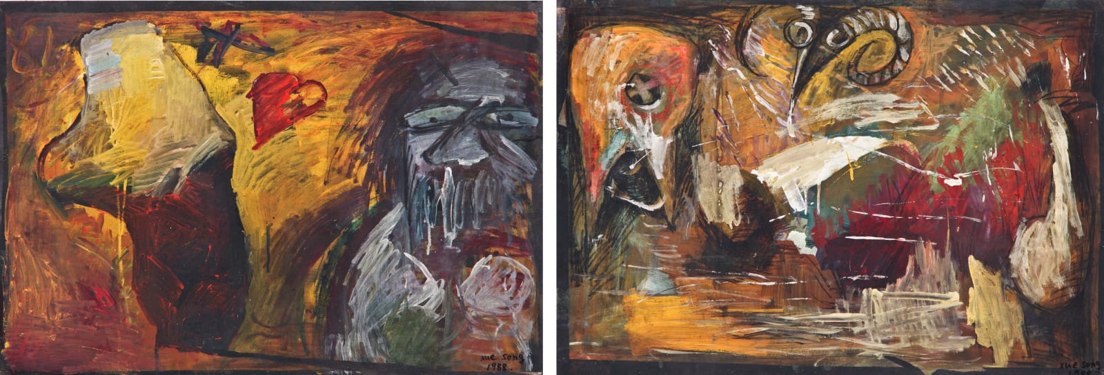 Xue Song 薛松, Untitled《无题》, 1988