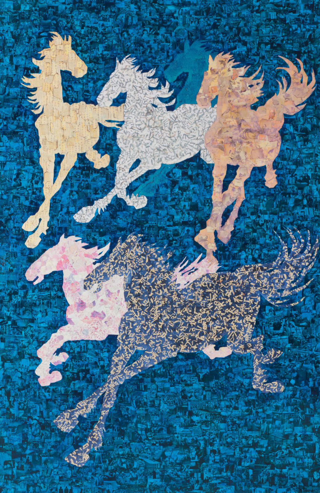 Xue Song 薛松, The Six Horses《六骏图》, 2017