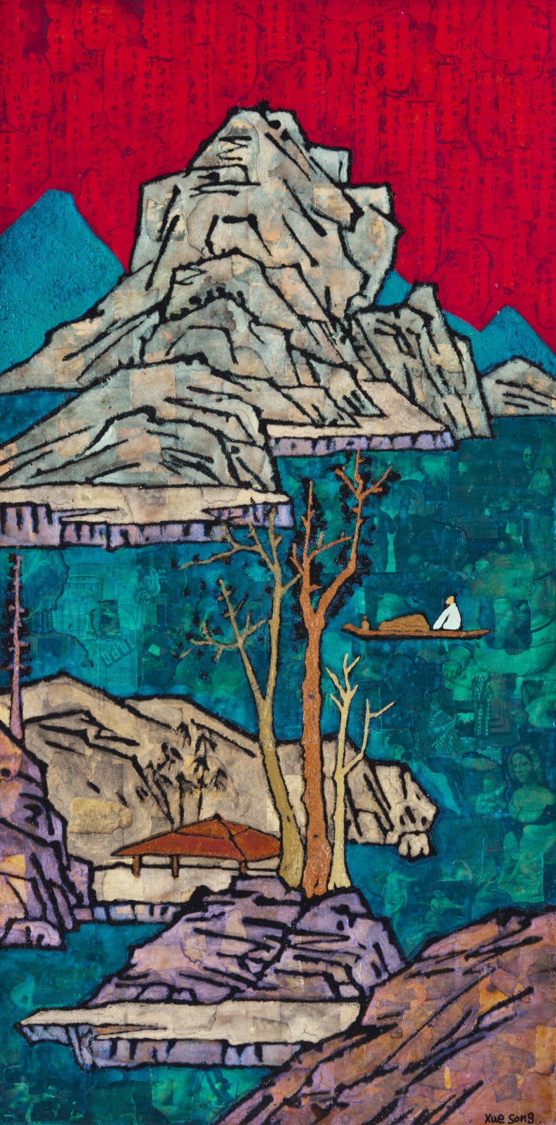 Xue Song 薛松, Boating《泛舟图》, 2014