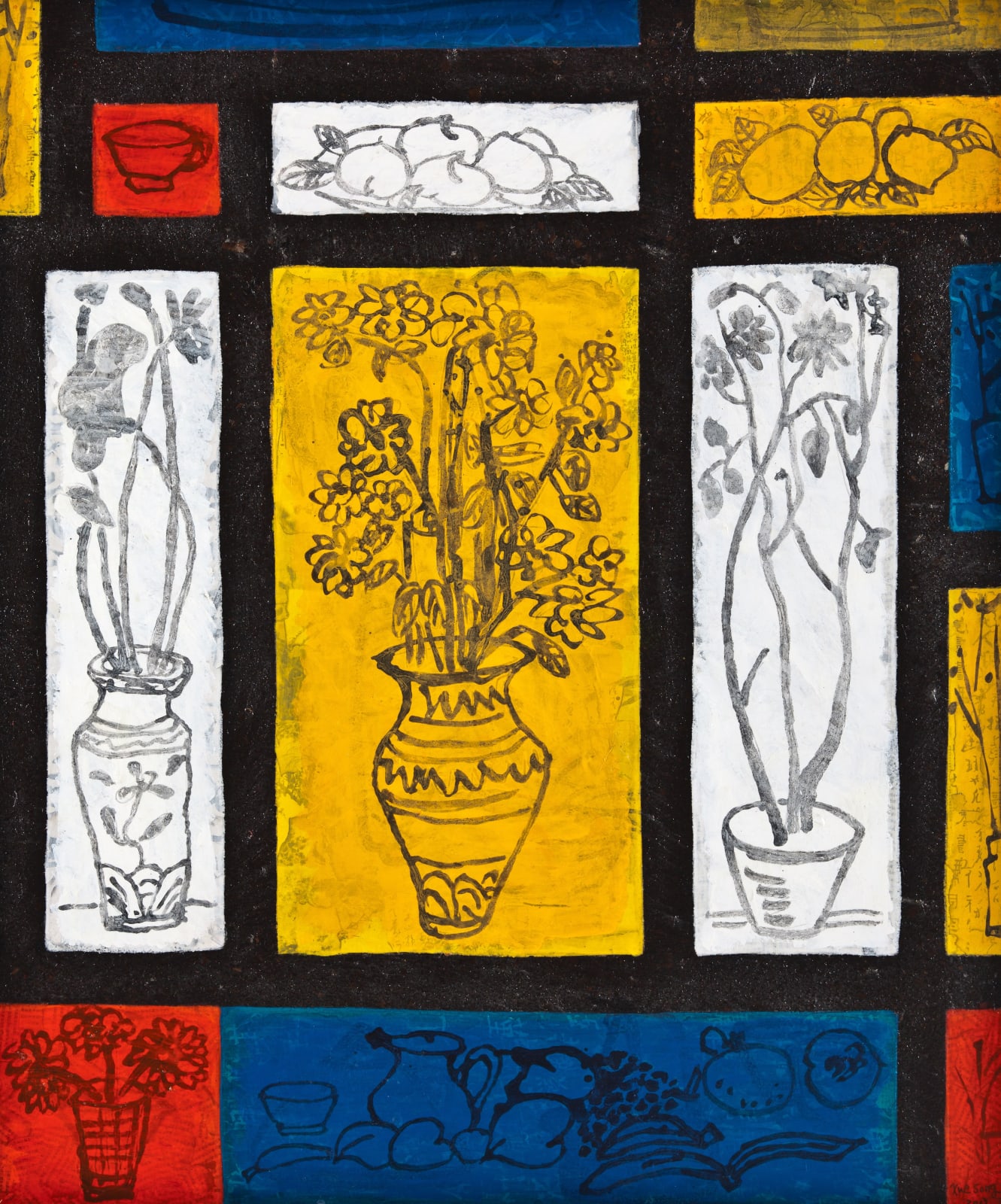 Xue Song 薛松, Dialogue with Piet Mondrian No.2《与蒙德里安 (Mondrian) 对话 No.2》, 2012