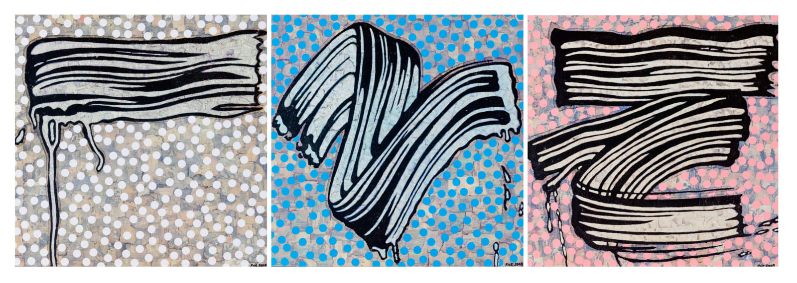 Xue Song 薛松, Dialogue with Roy Lichtenstein《与李奇登斯坦对话》, 2020