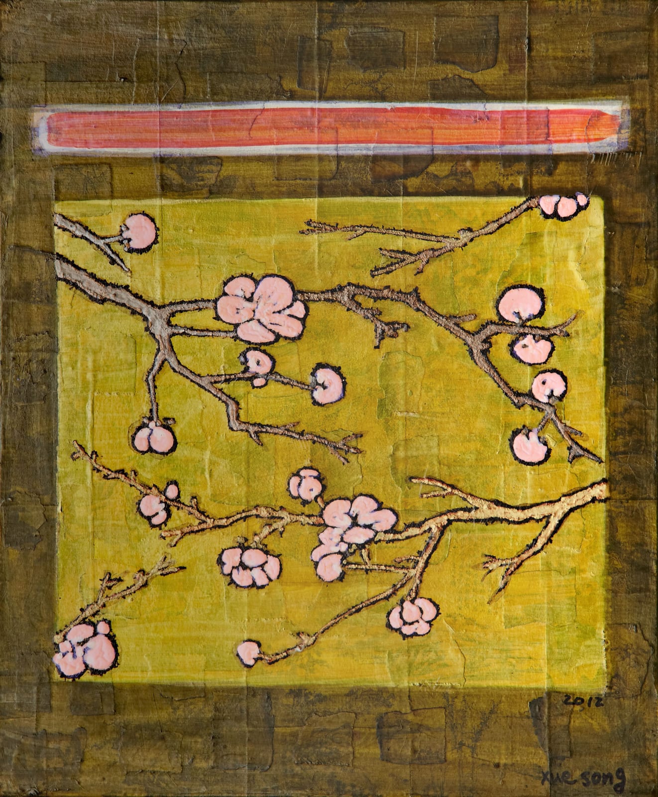 Xue Song 薛松, From Jieziyuan Painting Collection to Mark Rothko No.4《罗斯科上的芥子园系之四》, 2012