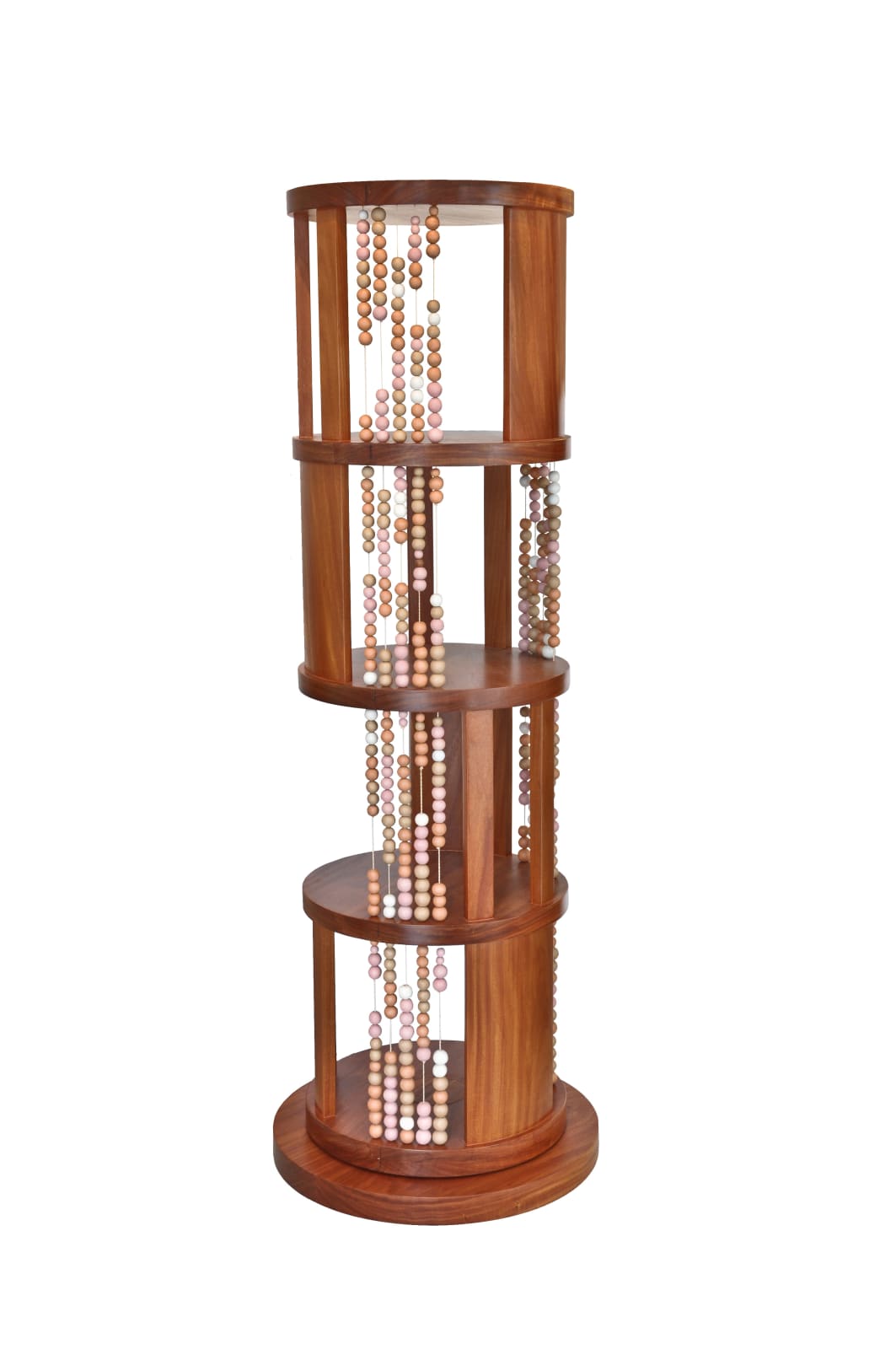 Maria Fernanda Paes de Barros, Contas Swivel Bookcase, 2017