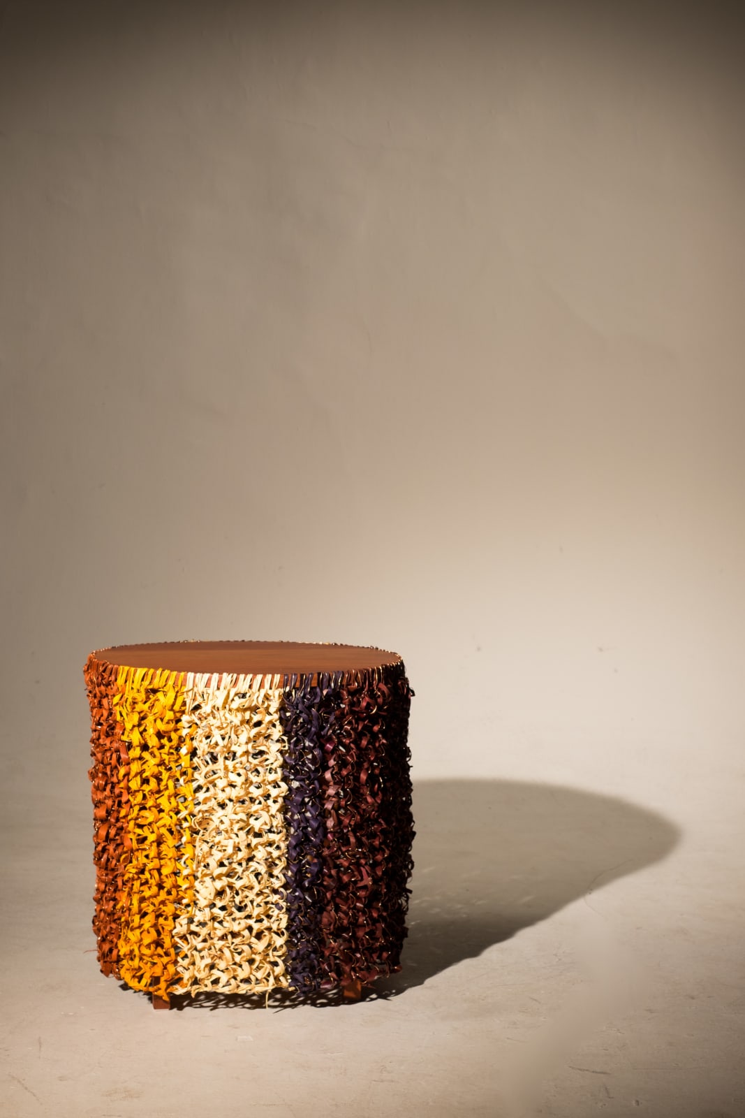 Maria Fernanda Paes de Barros, Palafitas Tricot side table M, 2019