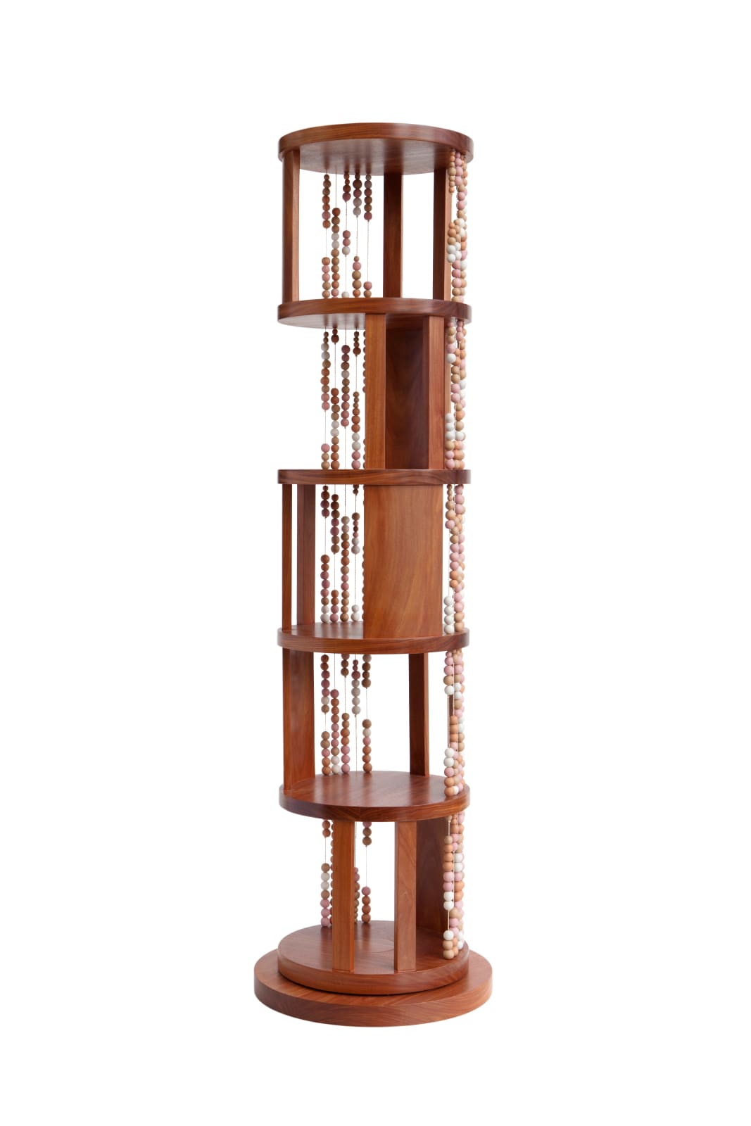 Maria Fernanda Paes de Barros, Contas Swivel Bookcase, 2017