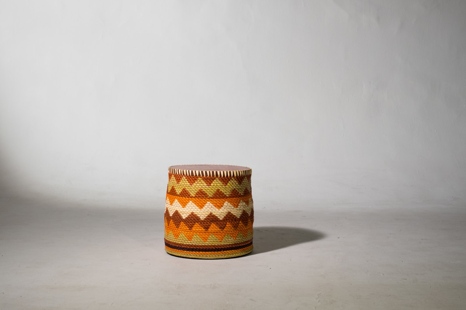 Maria Fernanda Paes de Barros, Palafitas Zig Zag side table S, 2019