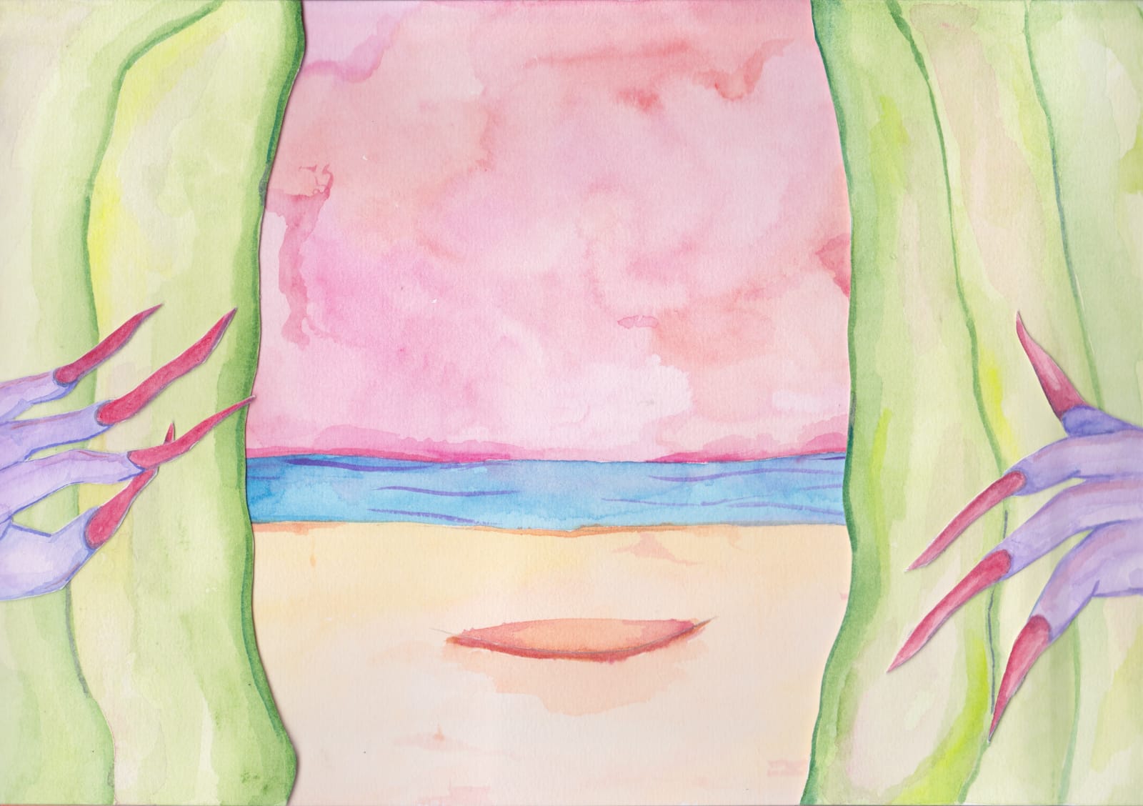 Geraldine Lim, The Cowrie, The Moon, The Flower, 2022