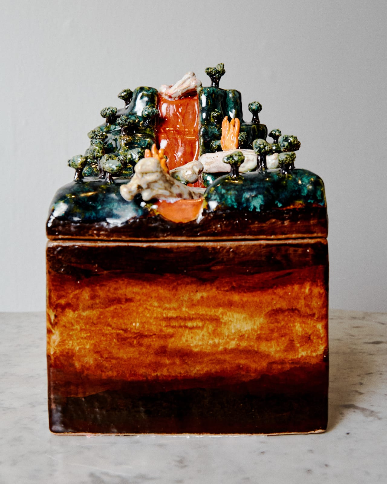 Shayne Phua, Burning bridges, bleeding river, 2024