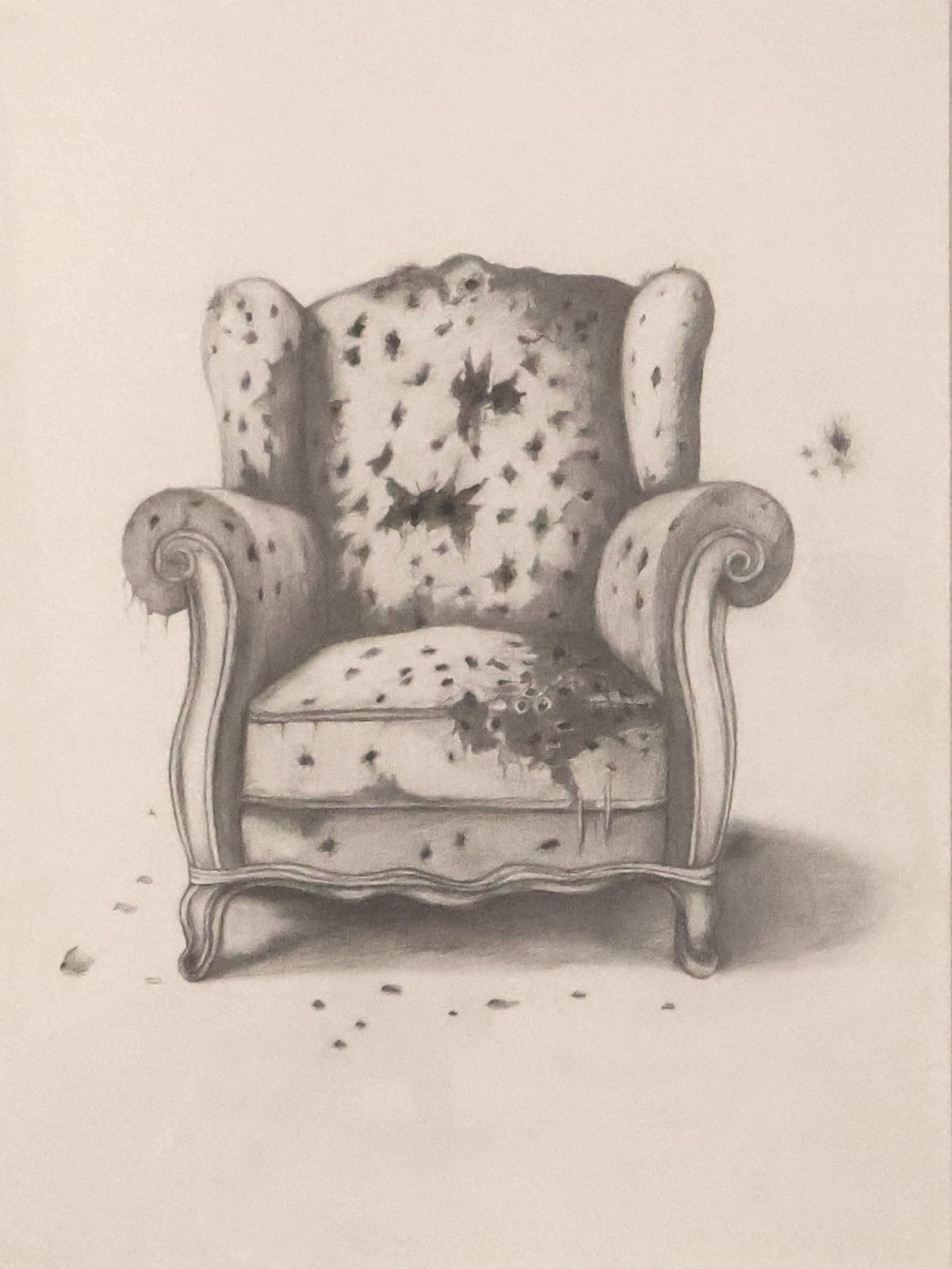 Justin Loke, Unarmed Chair I, 2025