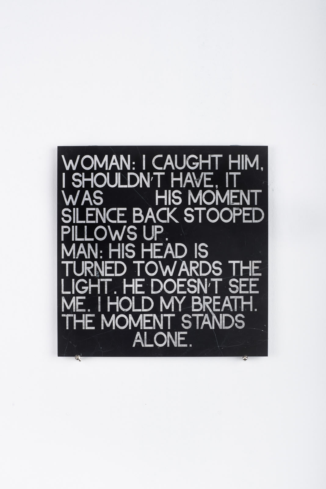 Moi Tran, Dying - A Journey 1. Poetry Tile, 2019