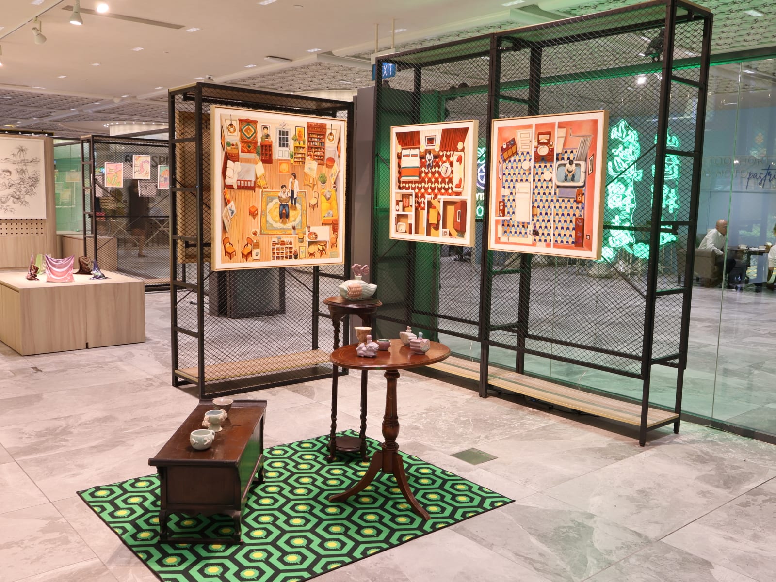 Justin Loke, The Gallerist awake in his Hotel Room during an Art Fair, 2024