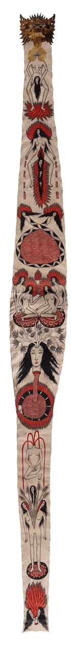 Citra Sasmita, Act Two (Snake Painting 2), 2024