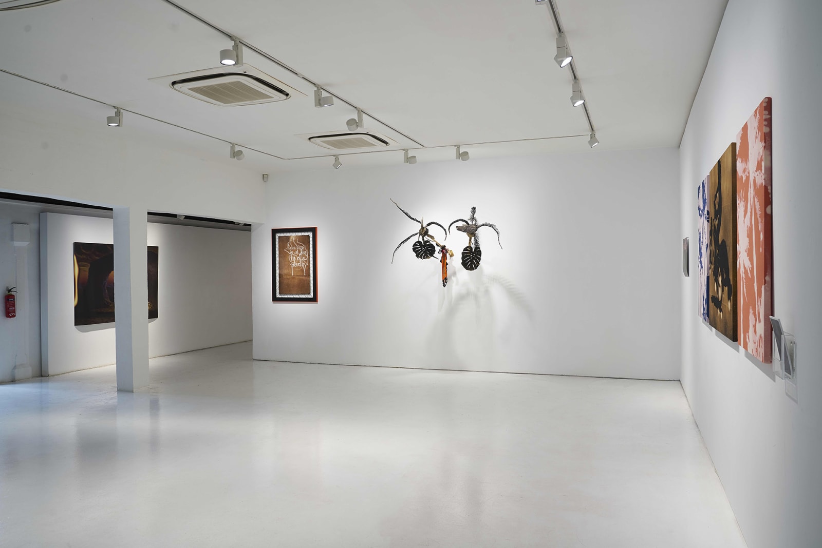 Fyerool Darma, Those who linger by the berth savour your silence (biru) , 2017