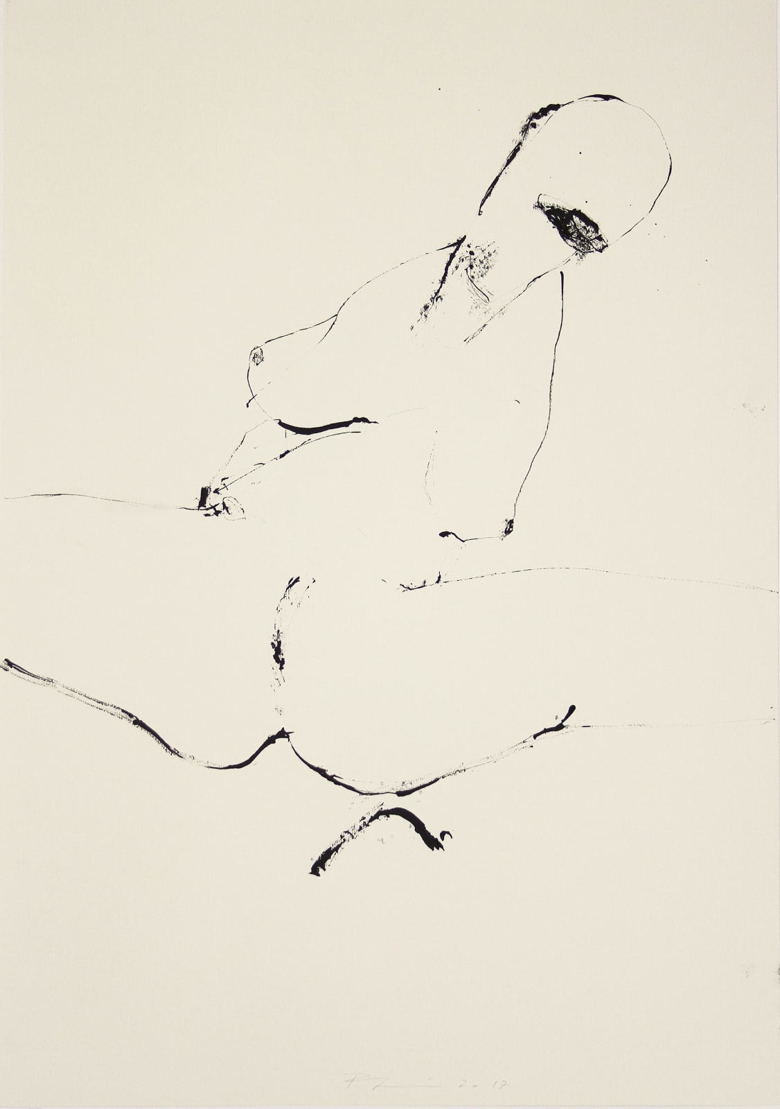 Reszegh Botond, Mirage and Damnation (Nude III), 2017