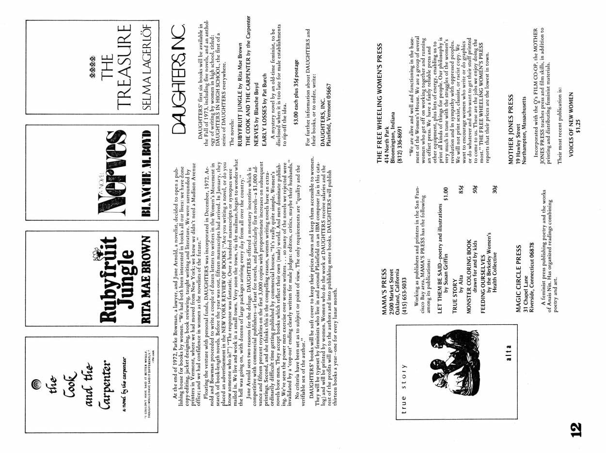Kirsten Grimstad, The New Woman's Survival Catalog: A Woman-made Book, 2019