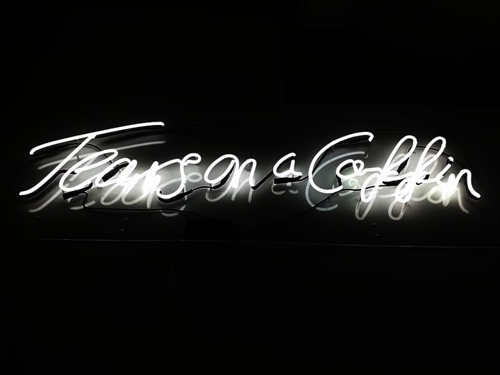 Anne Katrine Senstad, Tears on a Coffin(text only), 2013
