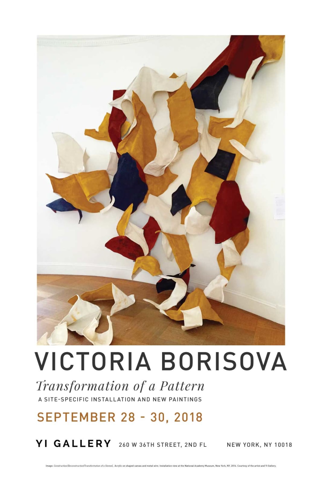 Victoria Borisova, Yi Gallery Exhibition Poster , 2018