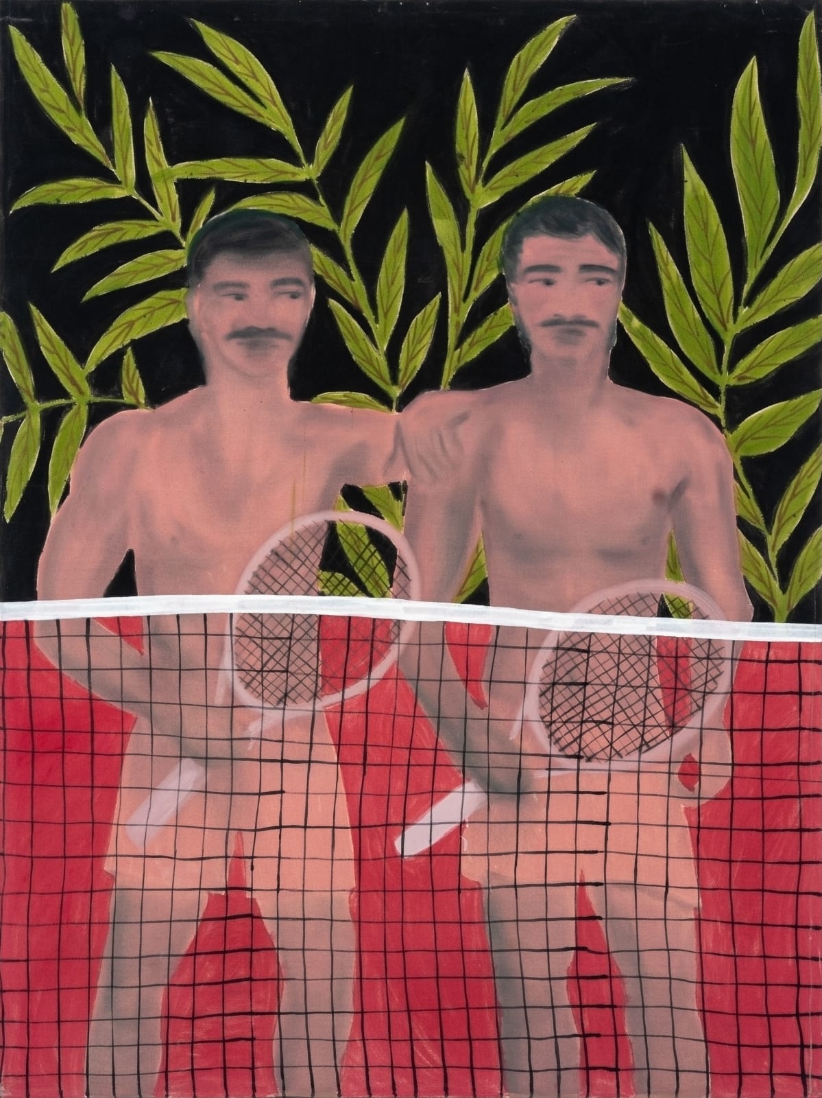 Laura Limbourg 蘿拉．琳伯格, Two Tennis Boys, 2022