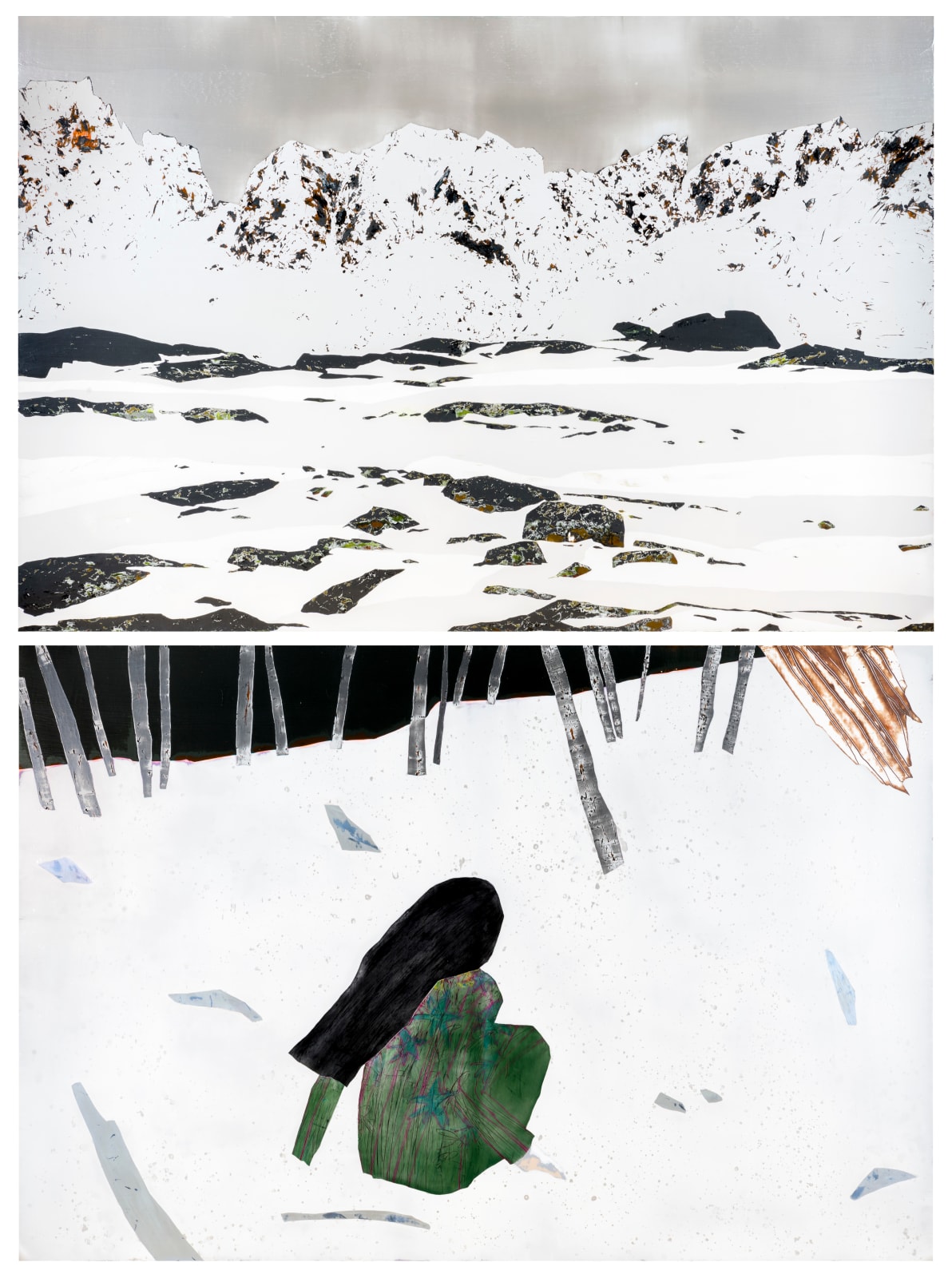 陳雲, 冰磧。撐起一段遺留在圈谷的記憶 Moraine. Hold up a Memory Left in the Circle Valley., 2017