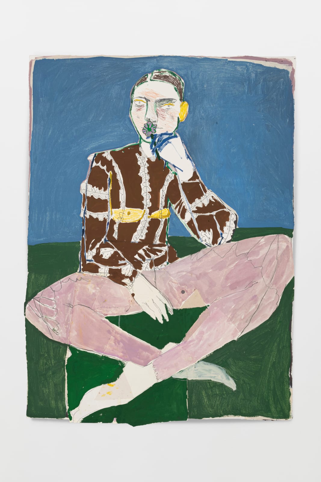 莫妮卡・蘇畢迭, Woman with yellow ear, 2022