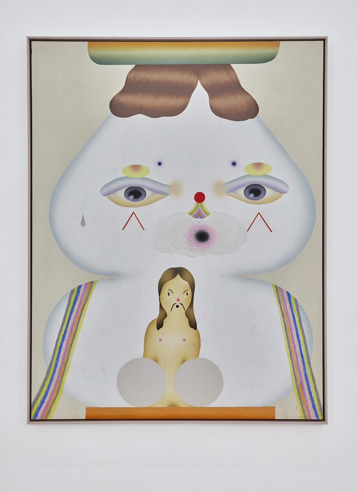 Grip Face, Masks of a hedonistic generation #01, 2022