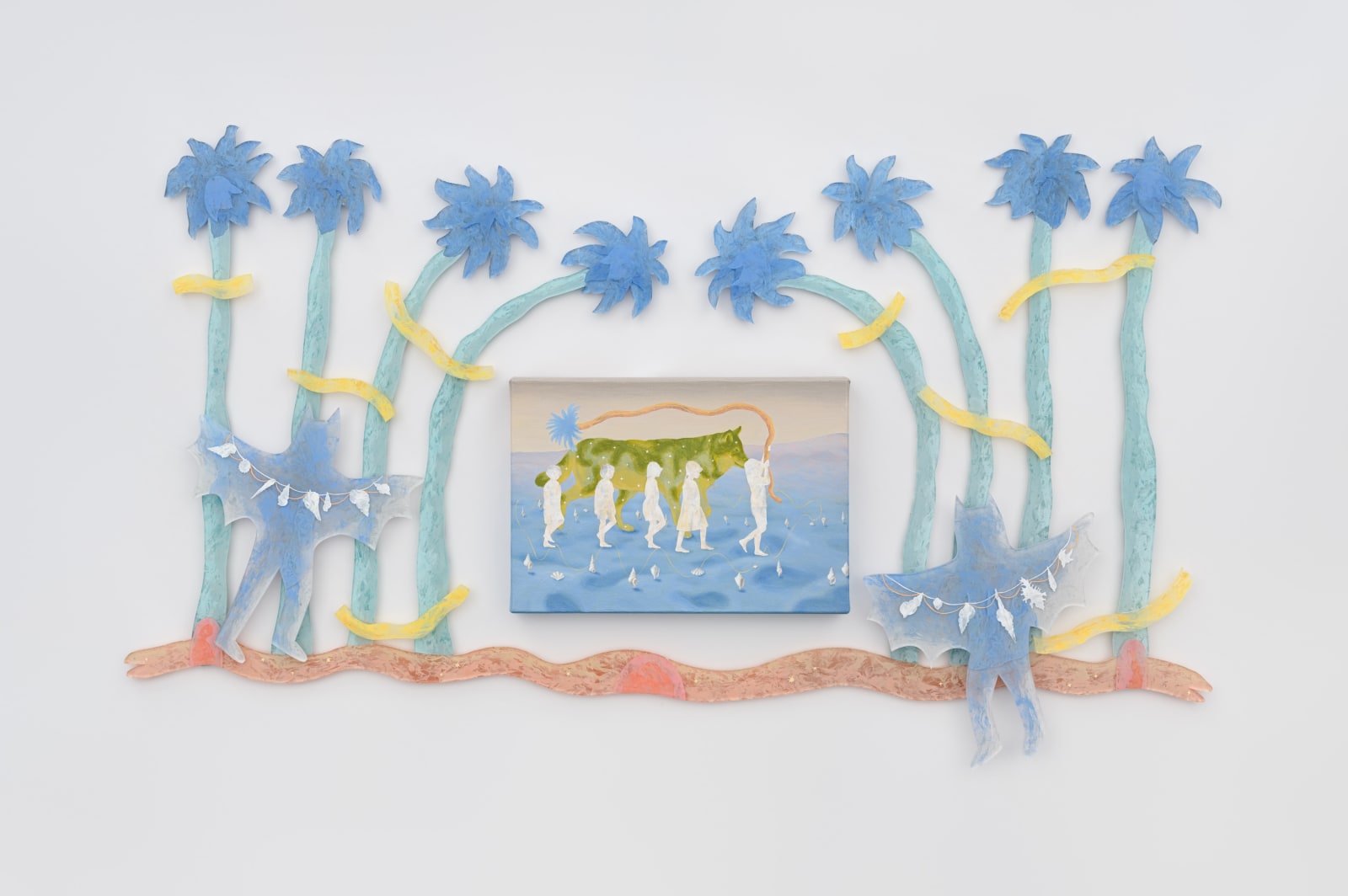 邱君婷 Chiu Chun-Ting, 走在貝殼編織的路上 Along the Road Sewn with Shells, 2025