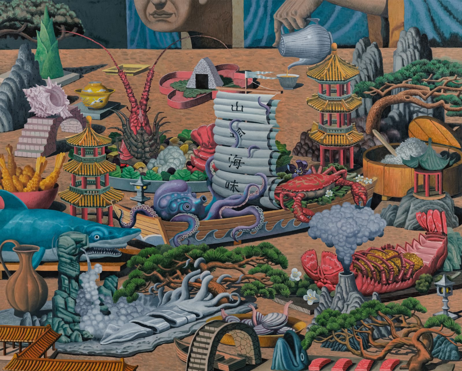 孫培懋 Sun Pei-Mao, 山珍海味 Delicacies, 2021