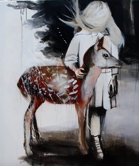 漢娜・伊淇 Hanna Ilczyszyn, Deer, 2014