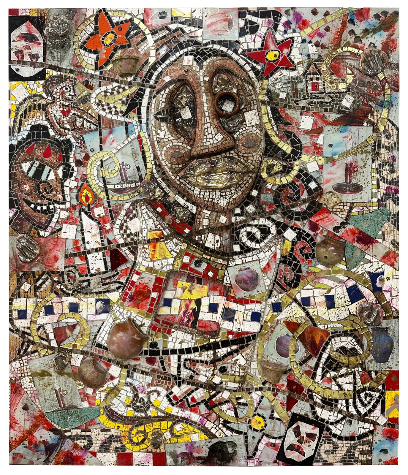Cameron Welch, Untitled (Relief Painting), 2025