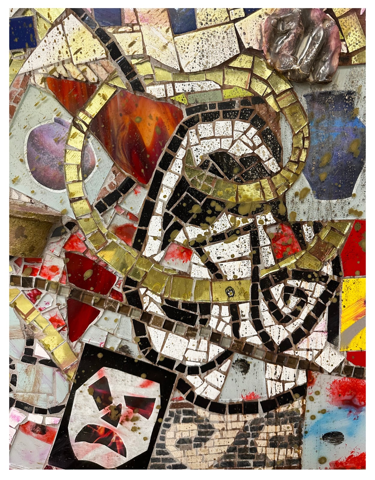 Cameron Welch, Untitled (Relief Painting), 2025